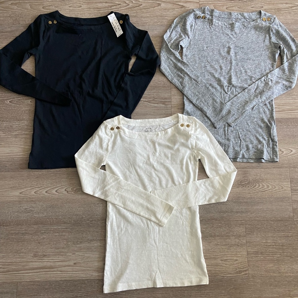NWT J Crew Cotton Painter Tee